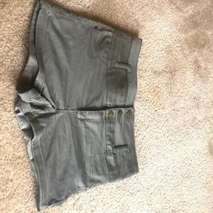 Army greene shorts